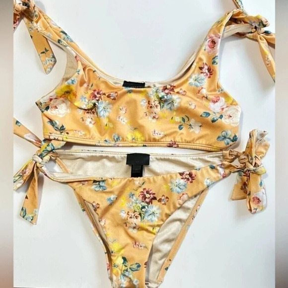 Pacsun x LA Hearts Two Piece Floral Swimsuit size XS - Picture 1 of 7